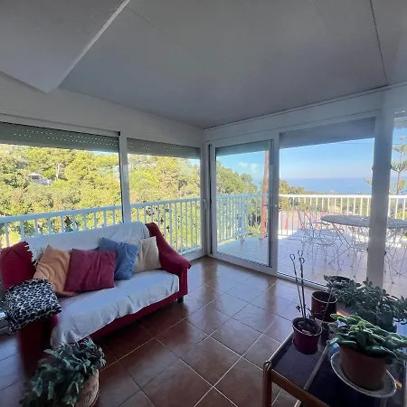 Ocean View House In The Heart Of Nature, 1000 M From The Tossa de Mar